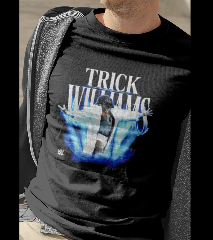 Trick Williams WWE Fur Coat Iconic Entrance T-Shirt