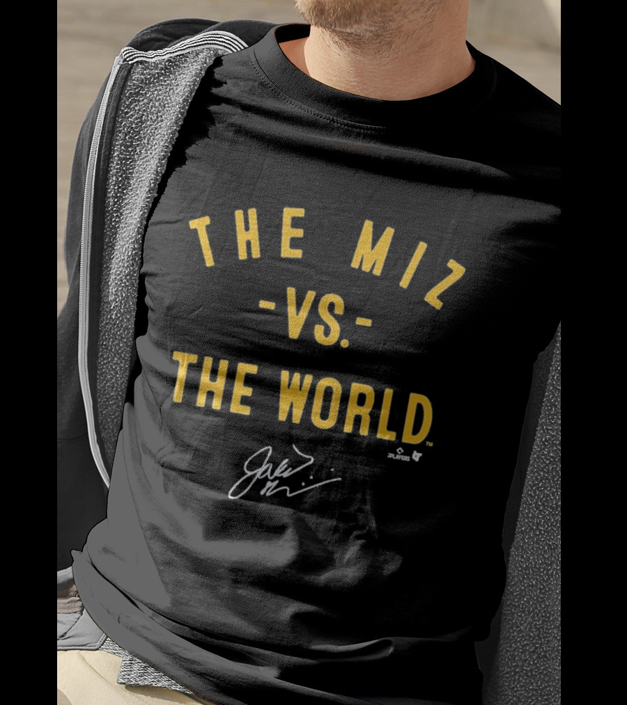 The Miz Vs The World Signed Jacob Misiorowski T-Shirt
