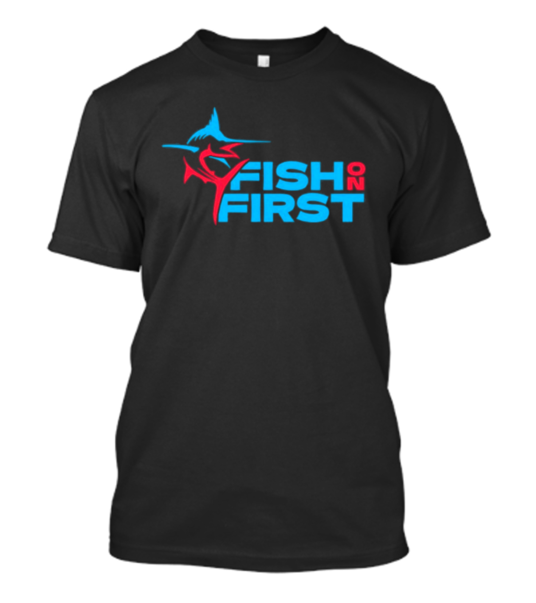 Miami Marlins Fish On First T-Shirt