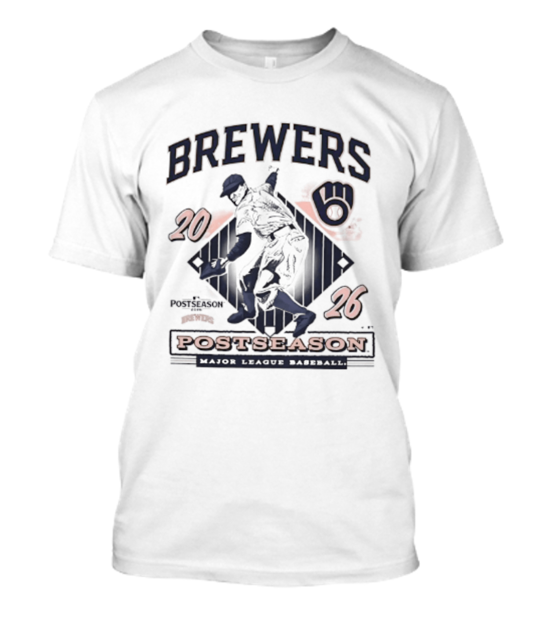 Brewers 2026 Postseason March To October T-Shirt