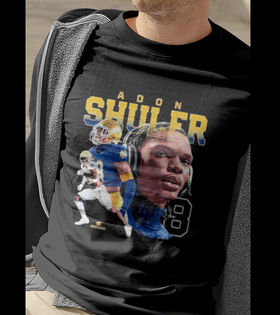Adon Shuler 8 Notre Dame NCAA Football Player T-Shirt