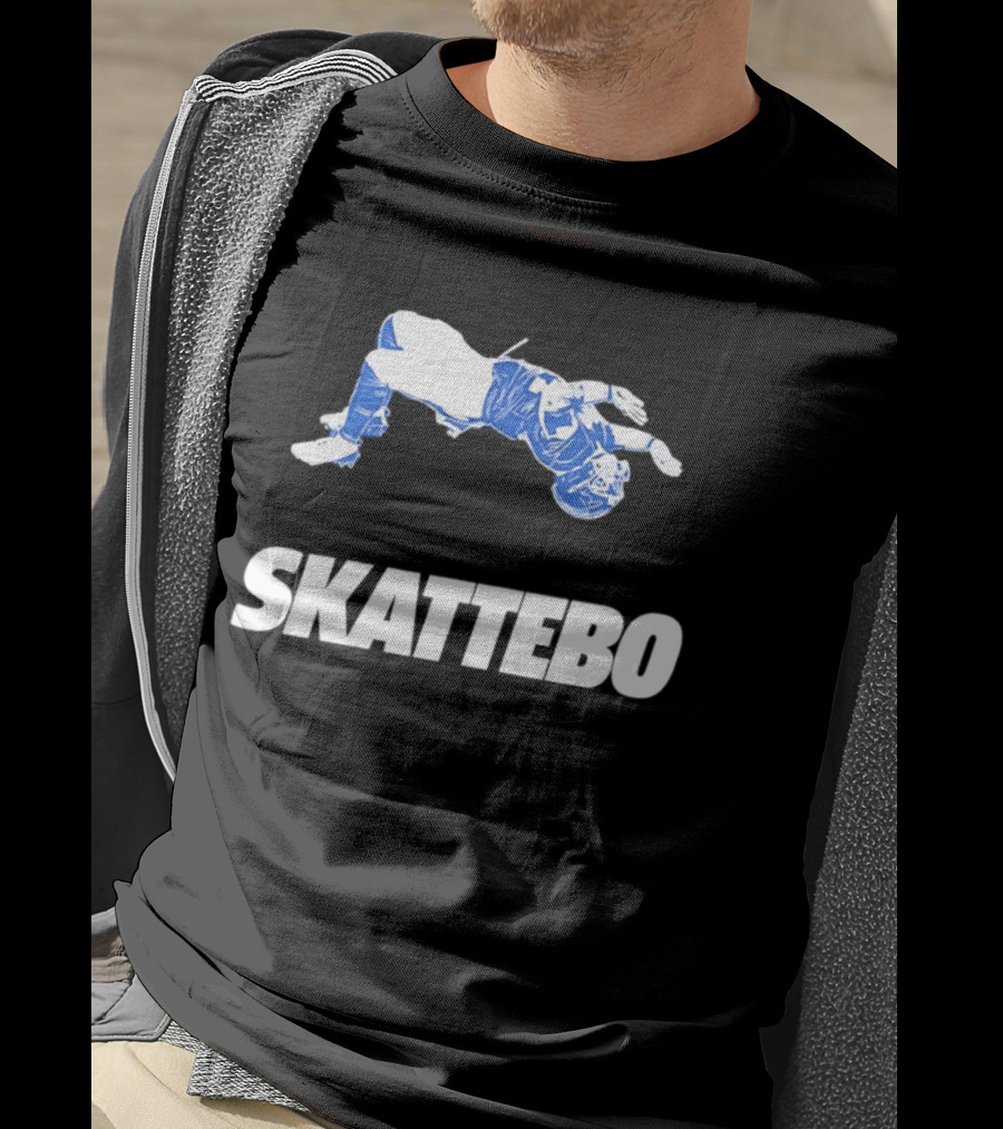 Skattebo New York Giants Flip Pose Star T-Shirt