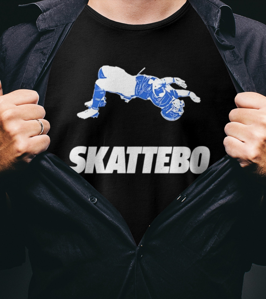 Skattebo New York Giants Flip Pose Star T-Shirt