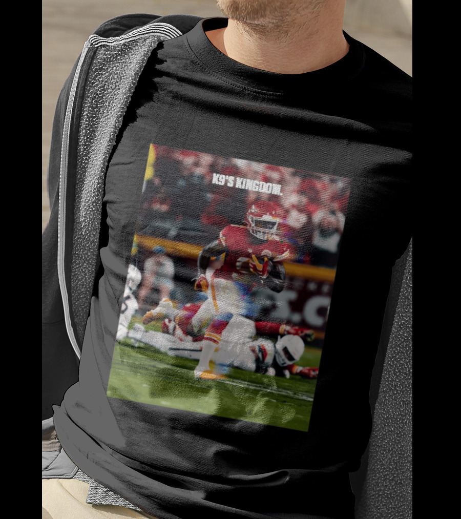 Kansas City Chiefs K9's Kingdom 191 Yards Run Debut T-Shirt