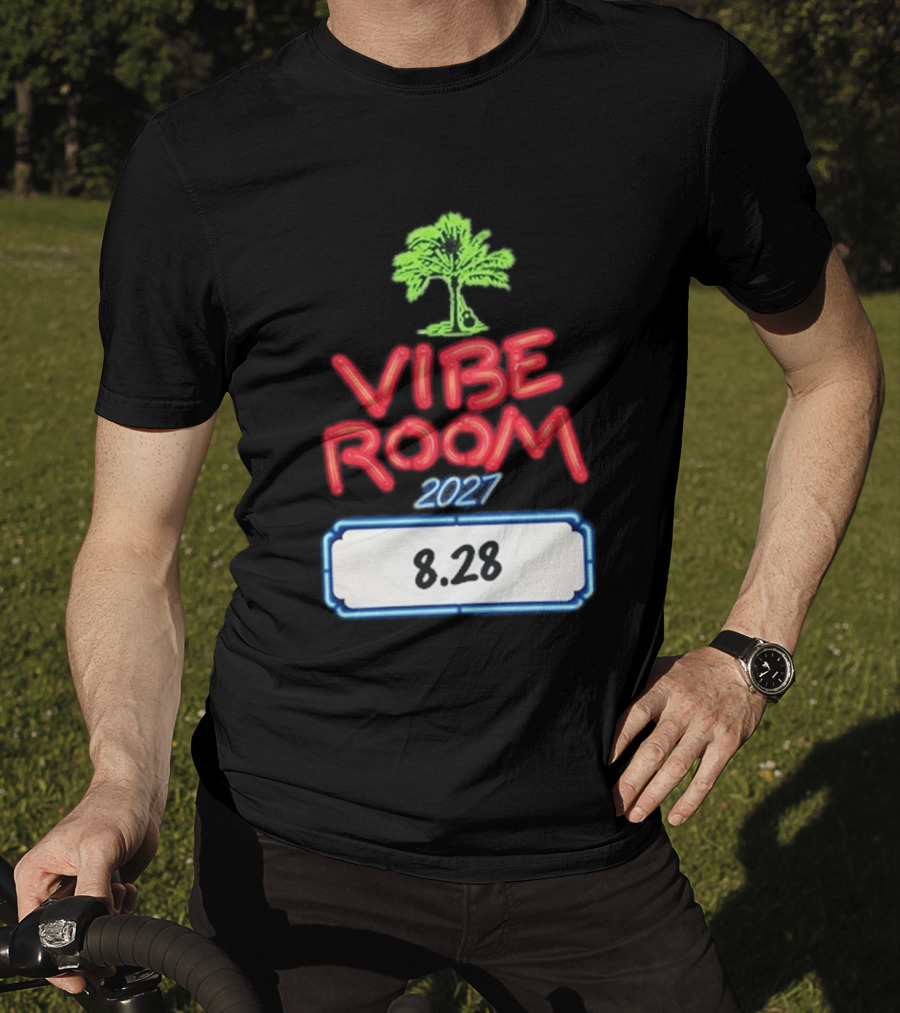 Kenny Chesney Vibe Room 8 28 2027 Tour Date Palm Tree T-Shirt