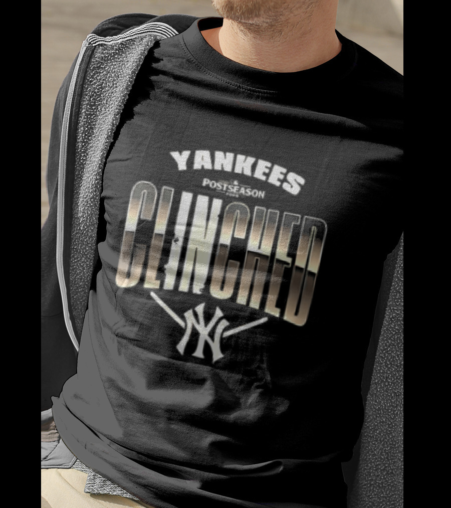 Yankees Clinched October 2026 Postseason Baseball T-Shirt