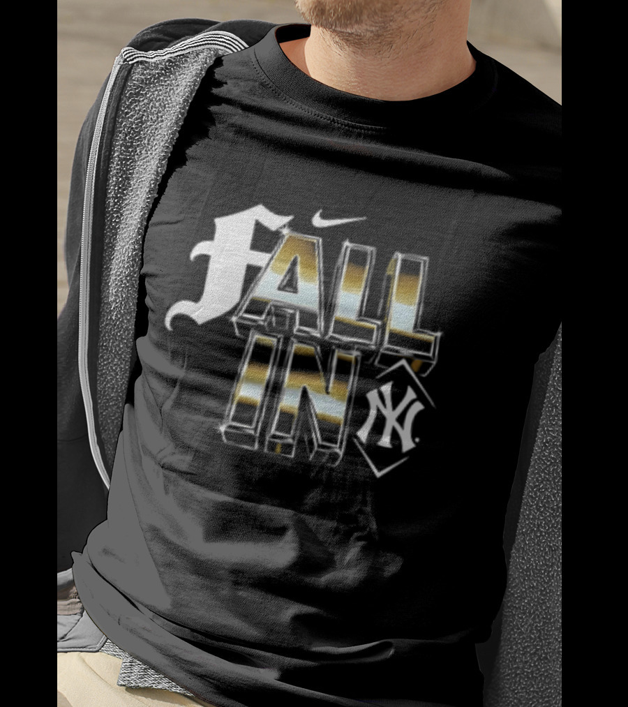 Nike New York Yankees Fall In 2026 Postseason T-Shirt