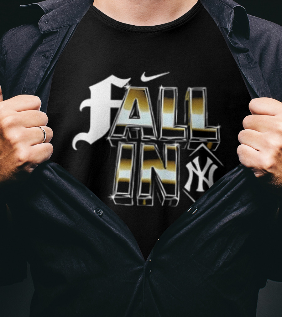 Nike New York Yankees Fall In 2026 Postseason T-Shirt