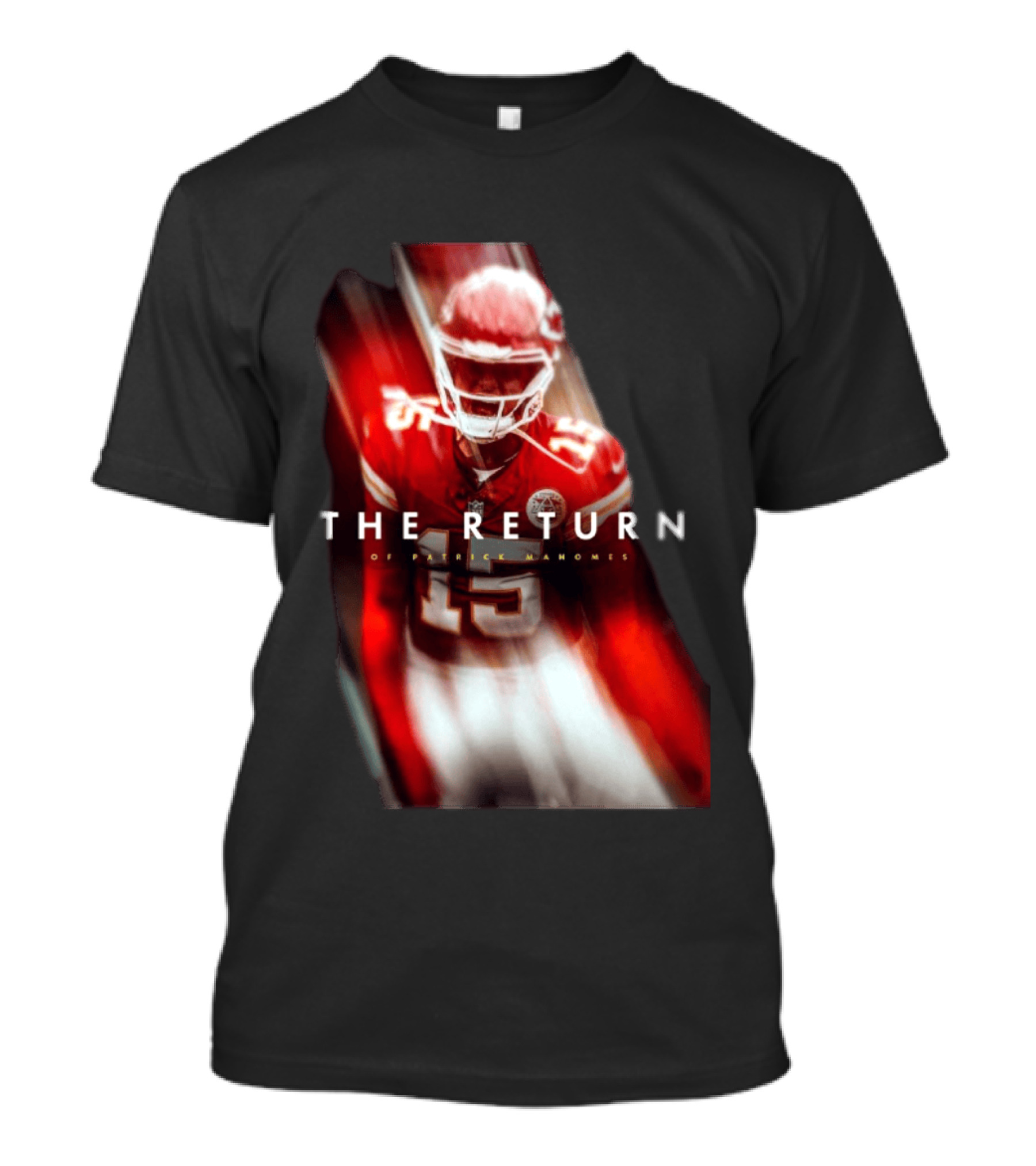 Patrick Mahomes The Return Kansas City Chiefs 15 NFL 2026 Seasons T-Shirt