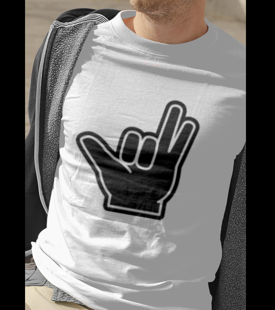 8Ro8 Store Hammajang Shaka Hand Sign Gesture T-Shirt