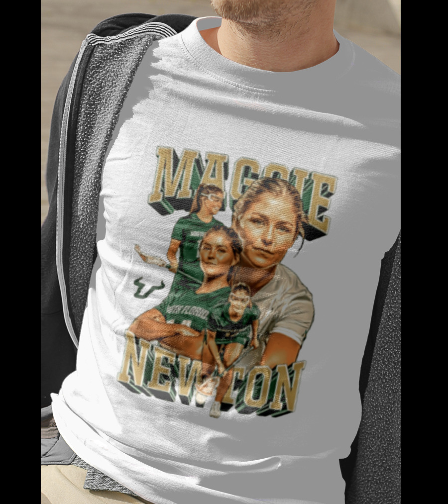 Maggie Newton South Florida Lacrosse Player USF T-Shirt