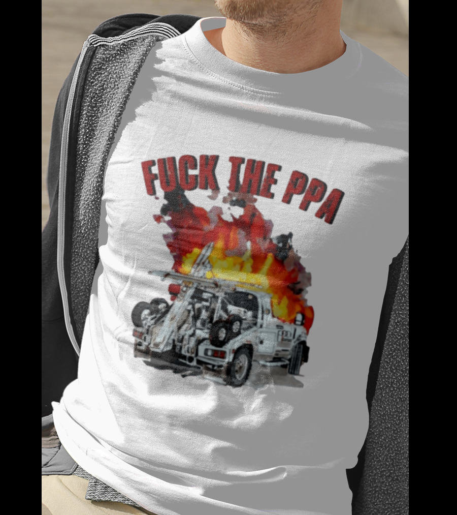 Philadelphia Parking Authority Tow Truck Fire Protest T-Shirt