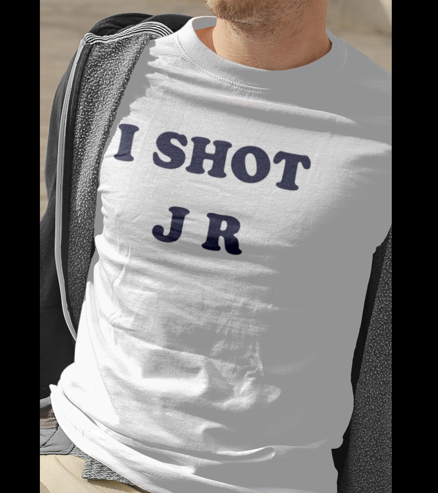 Pauric Wearing I Shot JR T-Shirt