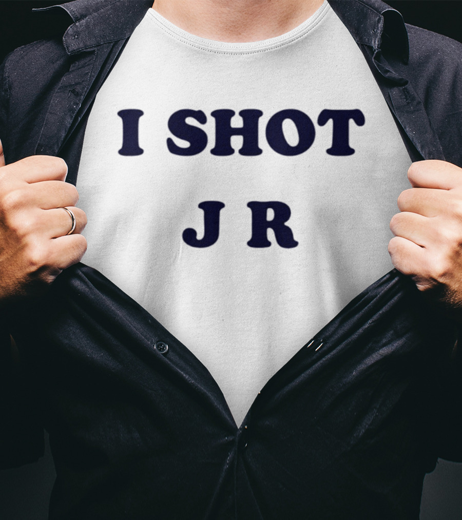 Pauric Wearing I Shot JR T-Shirt