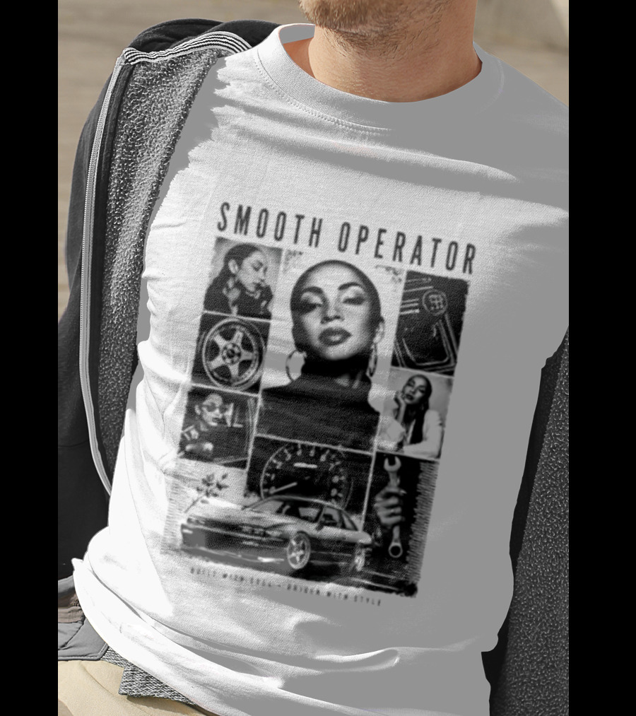 Smooth Operator Built With Soul Driven With Style Vintage Car Icon Retro Look T-Shirt