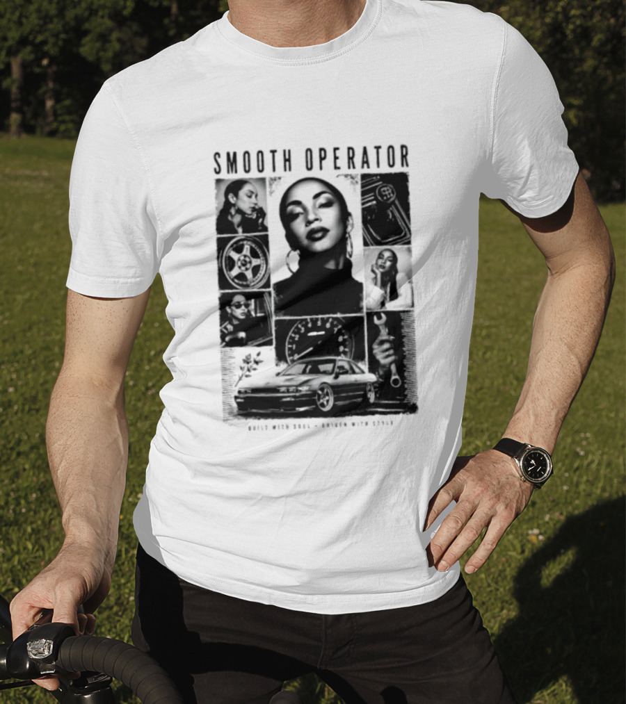Smooth Operator Built With Soul Driven With Style Vintage Car Icon Retro Look T-Shirt