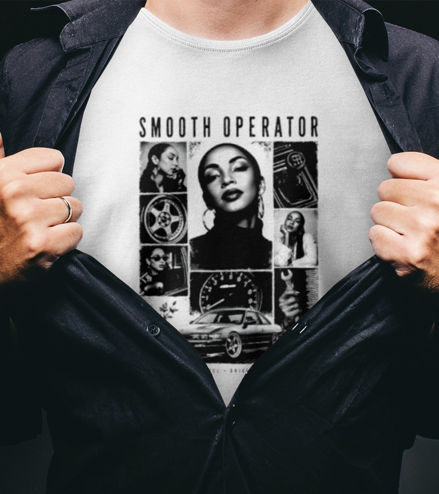 Smooth Operator Built With Soul Driven With Style Vintage Car Icon Retro Look T-Shirt