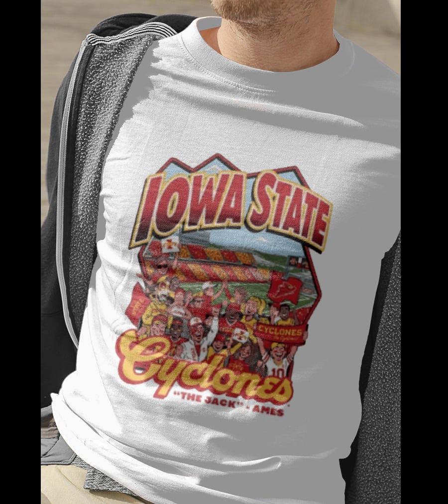 Iowa State Cyclones Football Fans At The Jack Trice Stadium Ames T-Shirt