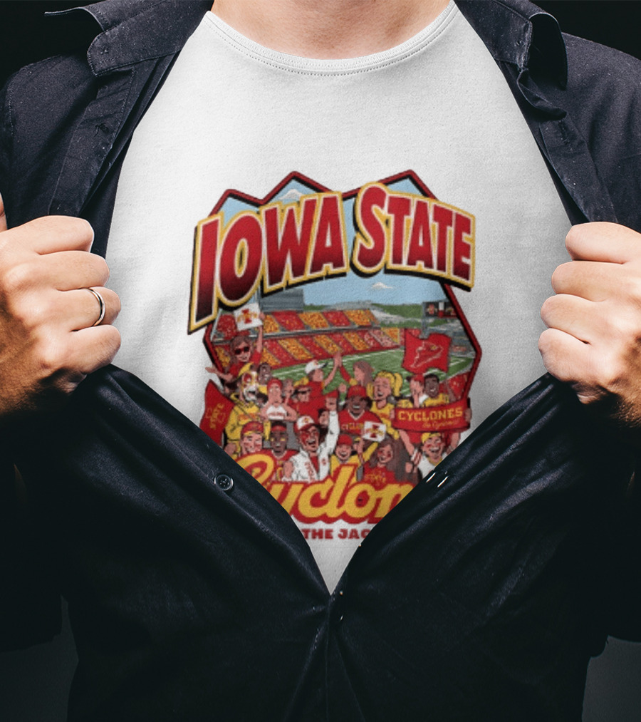 Iowa State Cyclones Football Fans At The Jack Trice Stadium Ames T-Shirt