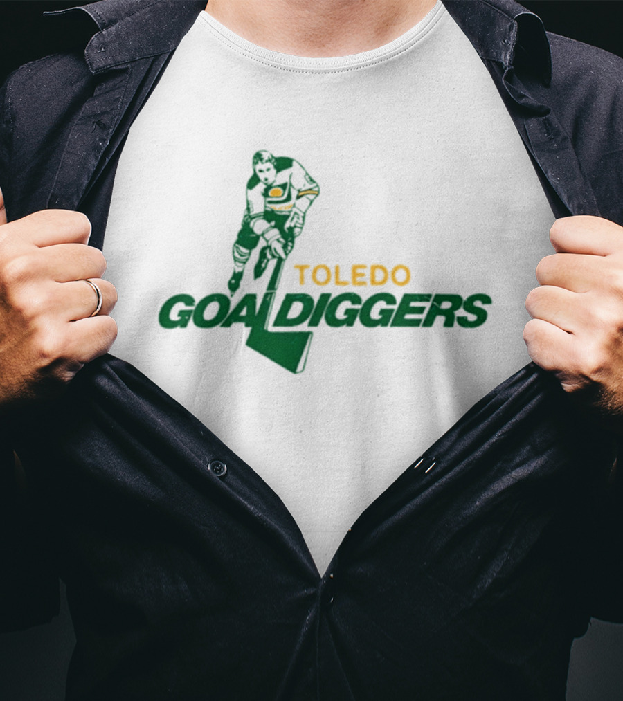 Toledo Goal Diggers IHL Hockey Team T-Shirt
