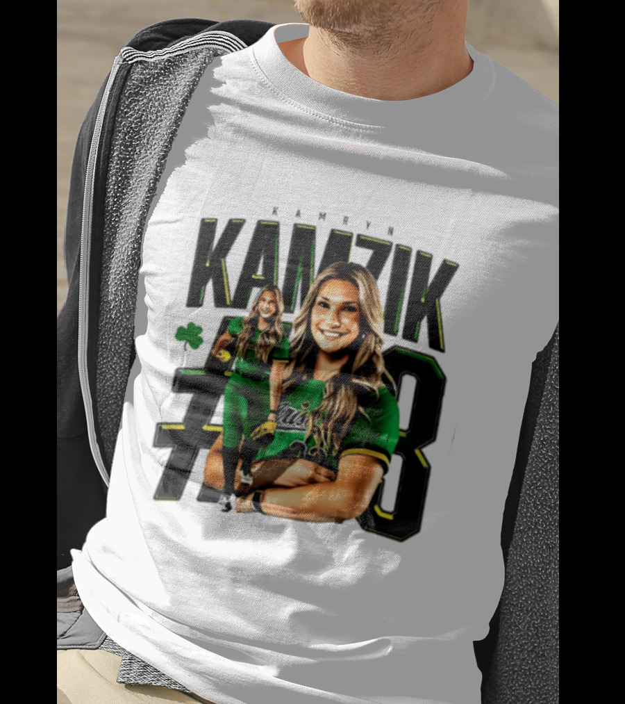 Kamryn Kamzik #23 Notre Dame NCAA Softball Player T-Shirt