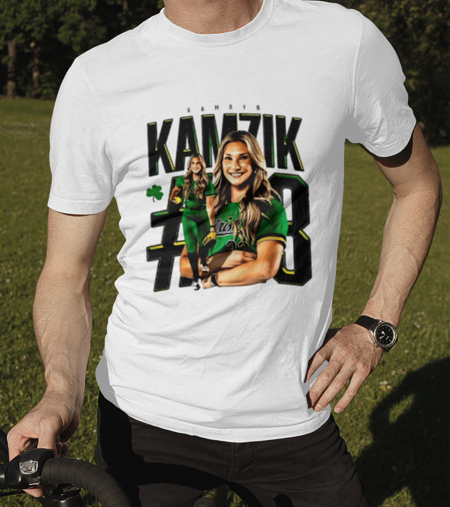 Kamryn Kamzik #23 Notre Dame NCAA Softball Player T-Shirt
