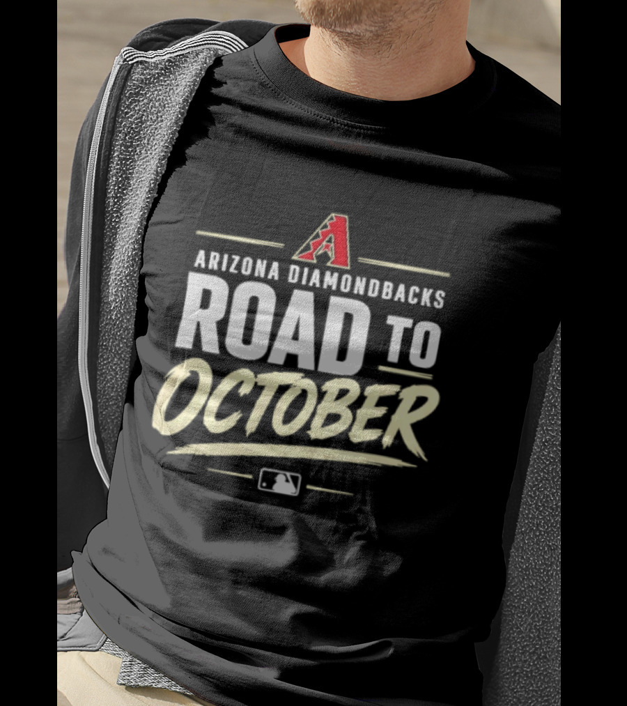 Arizona Diamondbacks Road To October MLB 2026 Postseason Journey T-Shirt