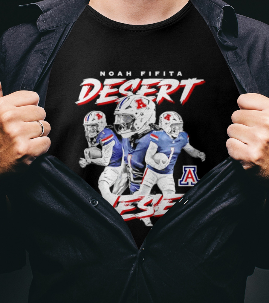 Noah Fifita Desert Diesel Arizona Wildcats NCAA Football T-Shirt