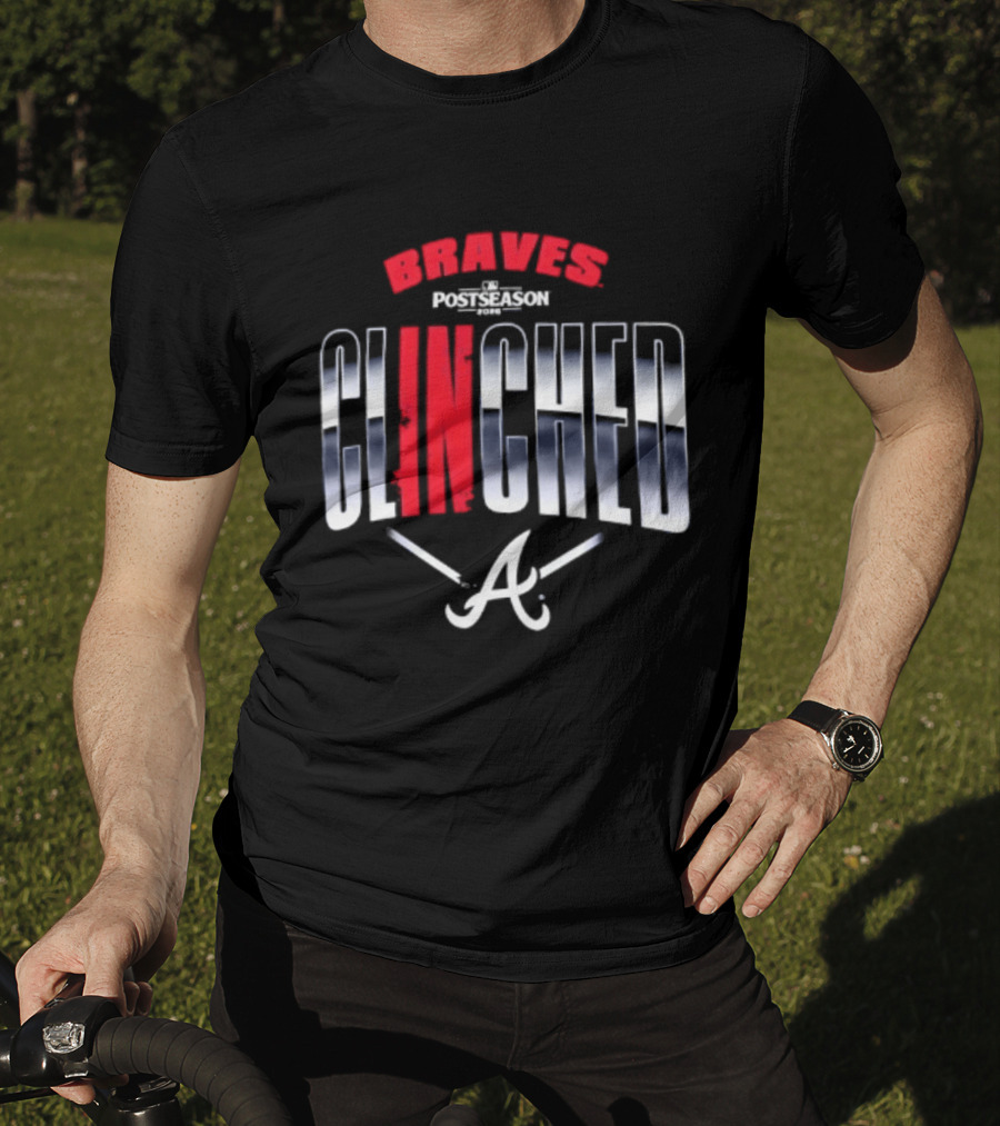 Atlanta Braves Clinched Postseason 2026 MLB Celebration T-Shirt
