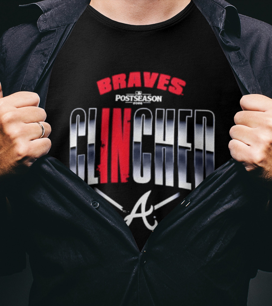 Atlanta Braves Clinched Postseason 2026 MLB Celebration T-Shirt