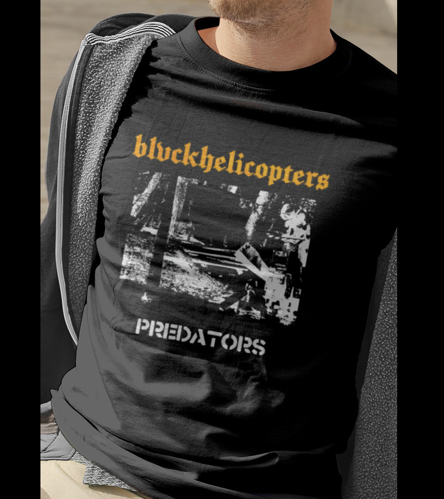 Blvckhelicopters Predators Band Alternative T-Shirt
