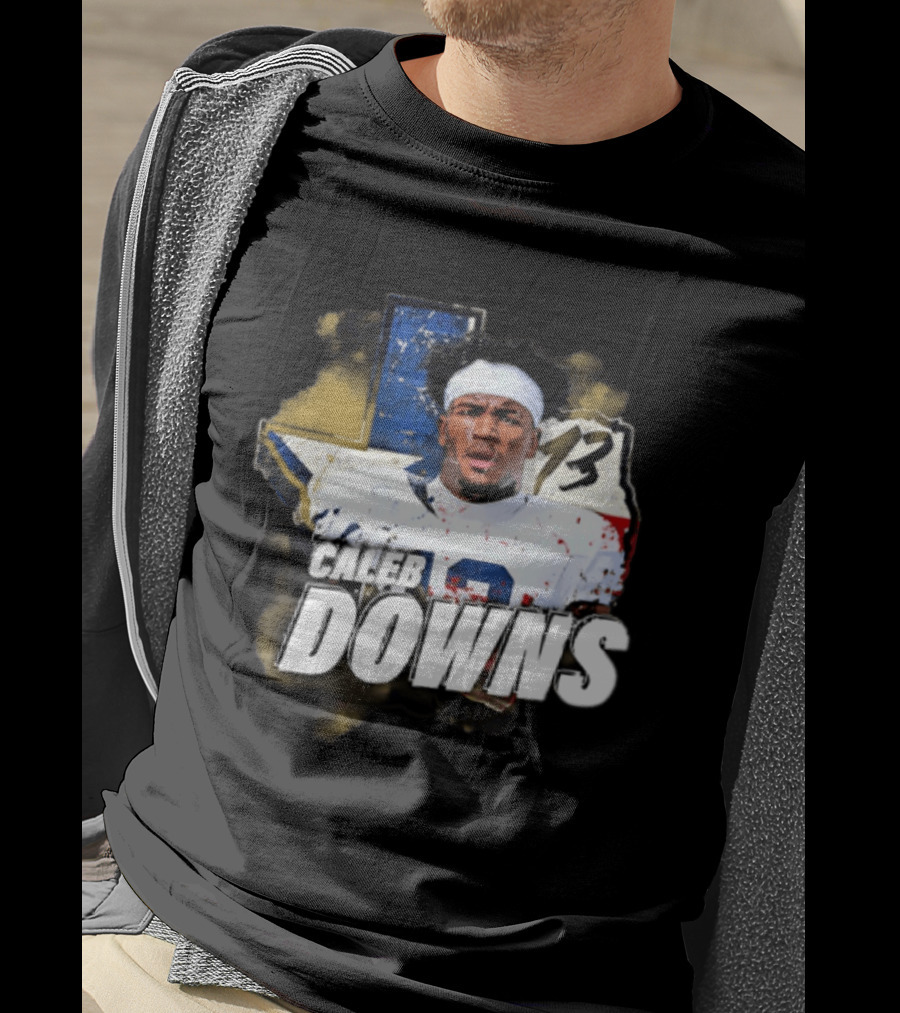 Caleb Downs Number 13 Lone Star State Football Dallas Cowboys T-Shirt