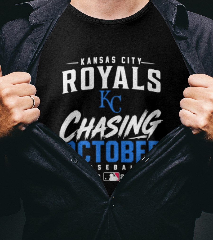 Kansas City Royals Chasing October 2026 MLB Baseball Playoffs T-Shirt