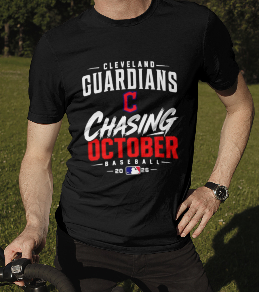 Cleveland Guardians Chasing October 2026 Baseball MLB T-Shirt