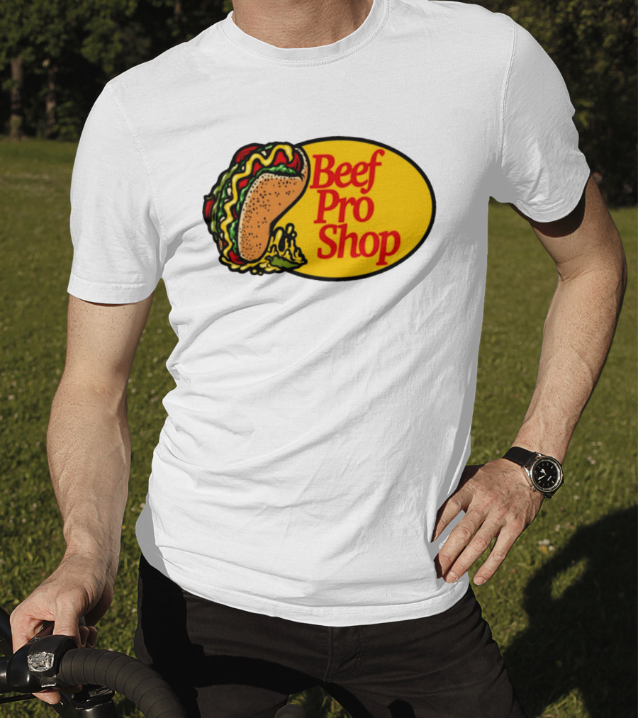 Beef Pro Shop Taco Patch T-Shirt