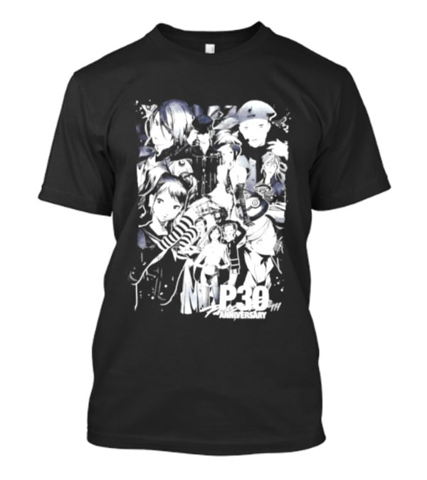 Persona 3 25th Anniversary Anime Characters Celebration T-Shirt