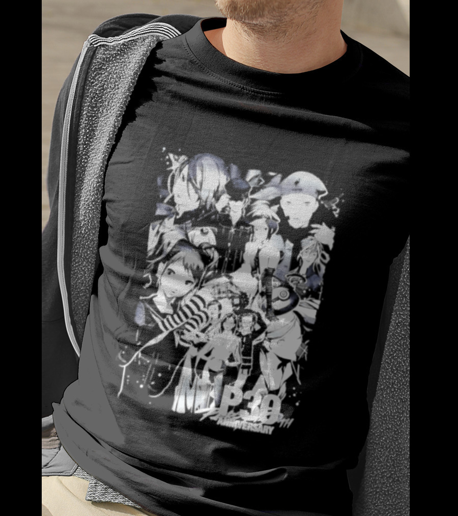 Persona 3 25th Anniversary Anime Characters Celebration T-Shirt
