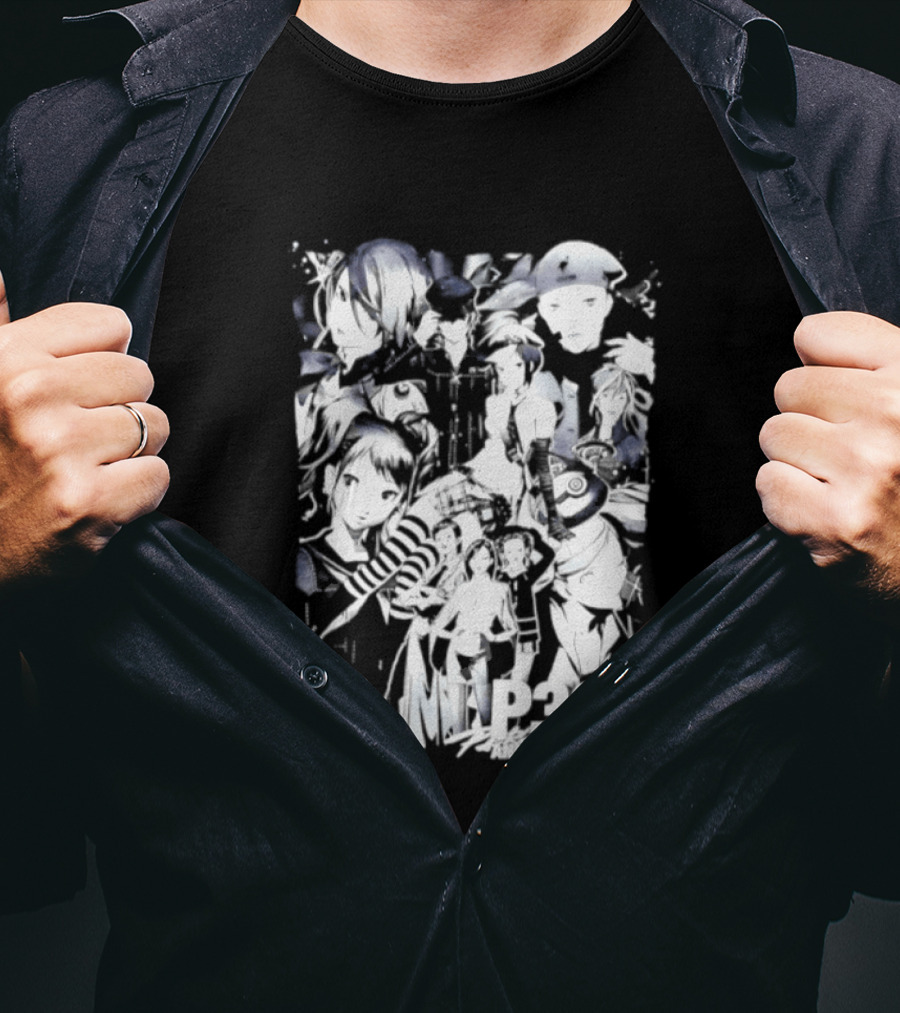 Persona 3 25th Anniversary Anime Characters Celebration T-Shirt