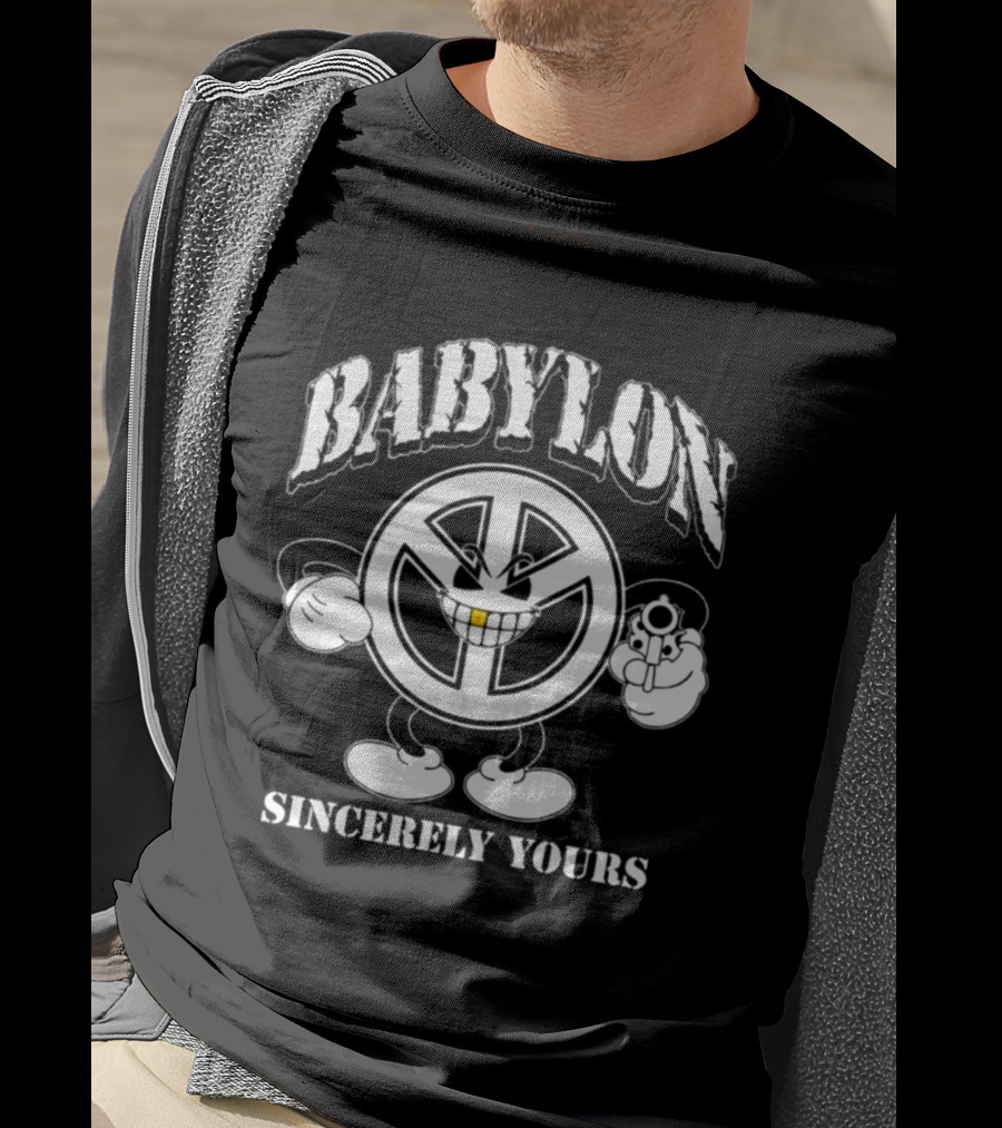 Babylon Sincerely Yours Peace Wheel T-Shirt