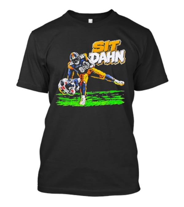 Sit Dahn Pittsburgh Steelers George Pickens 14 Football T-Shirt