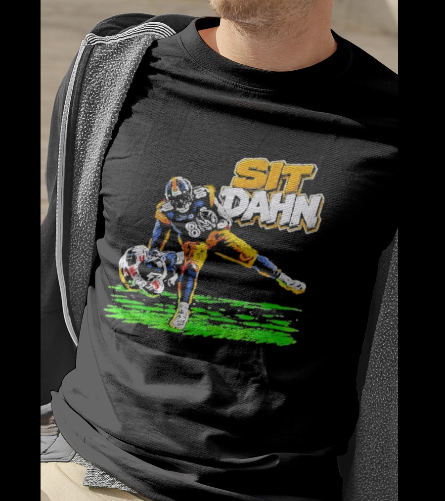 Sit Dahn Pittsburgh Steelers George Pickens 14 Football T-Shirt