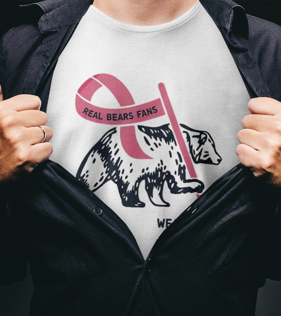 Real Bears Fans Wear Pink Kyle Monangai Oct 2026 T-Shirt