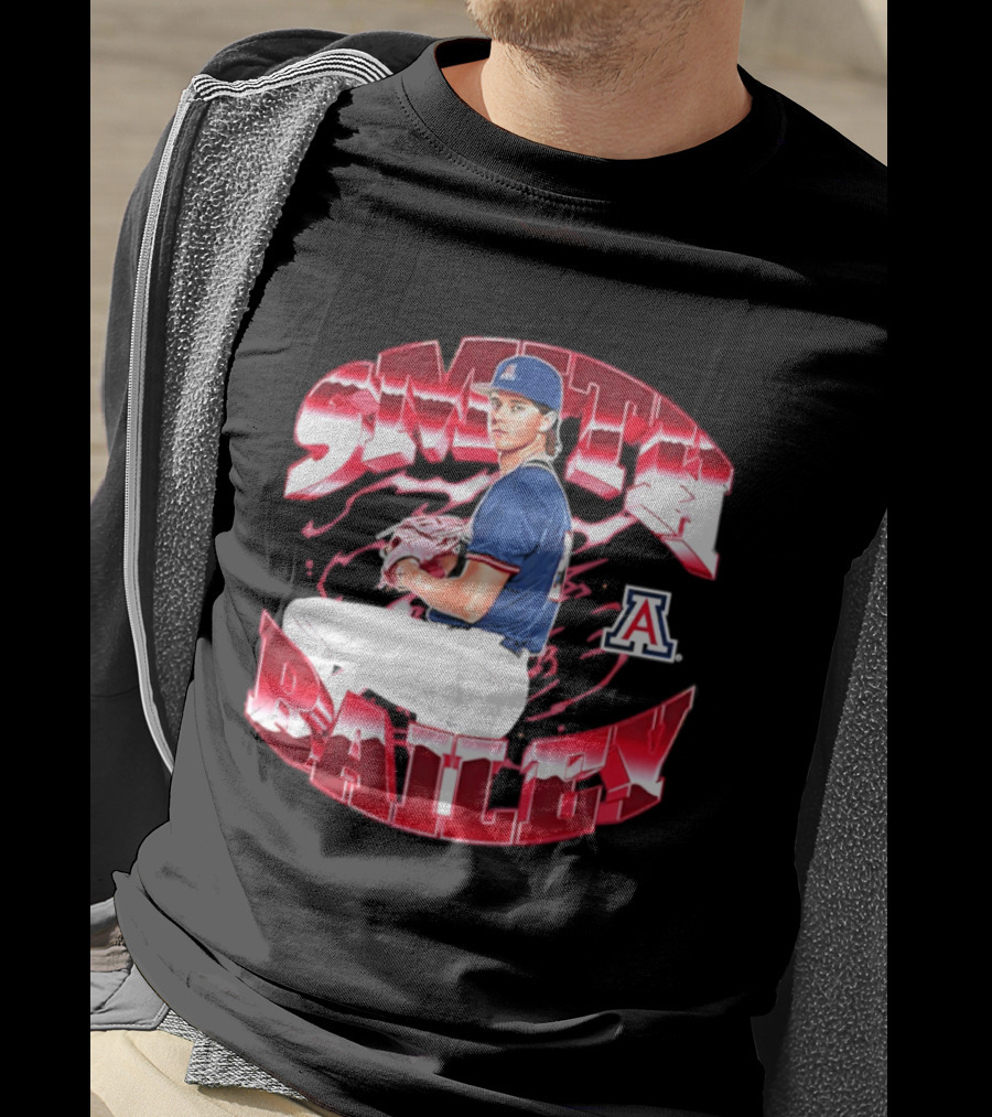 Smith Bailey 2 Arizona Wildcats NCAA Baseball T-Shirt