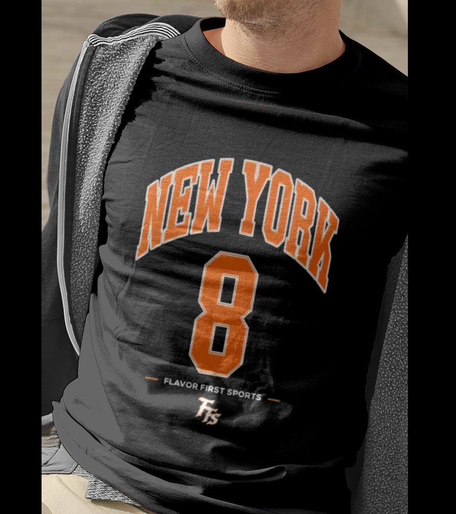 New York 8 Flavor First Sports TFS T-Shirt