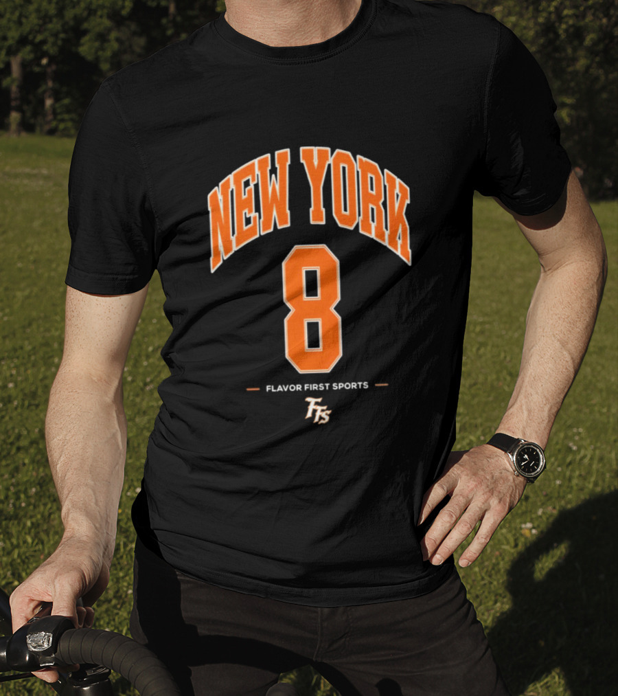 New York 8 Flavor First Sports TFS T-Shirt