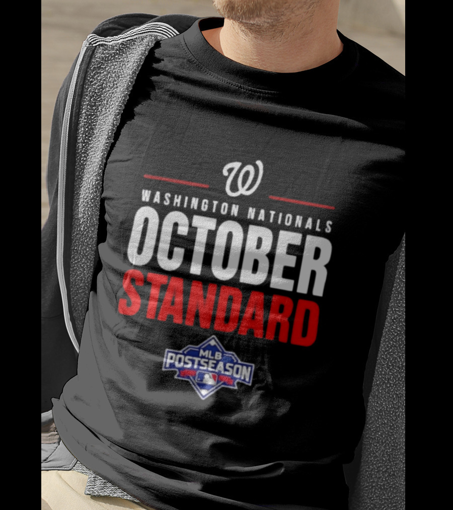 Washington Nationals October Standard 2026 MLB Postseason T-Shirt