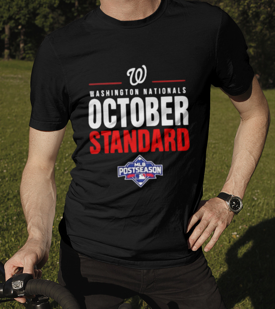 Washington Nationals October Standard 2026 MLB Postseason T-Shirt