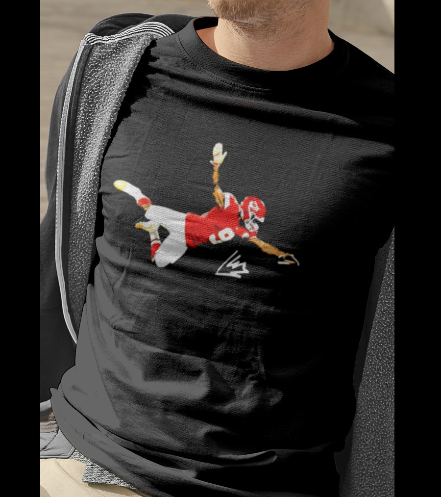 Kansas City Chiefs Kenneth Walker III Number 9 Dive Catch T-Shirt