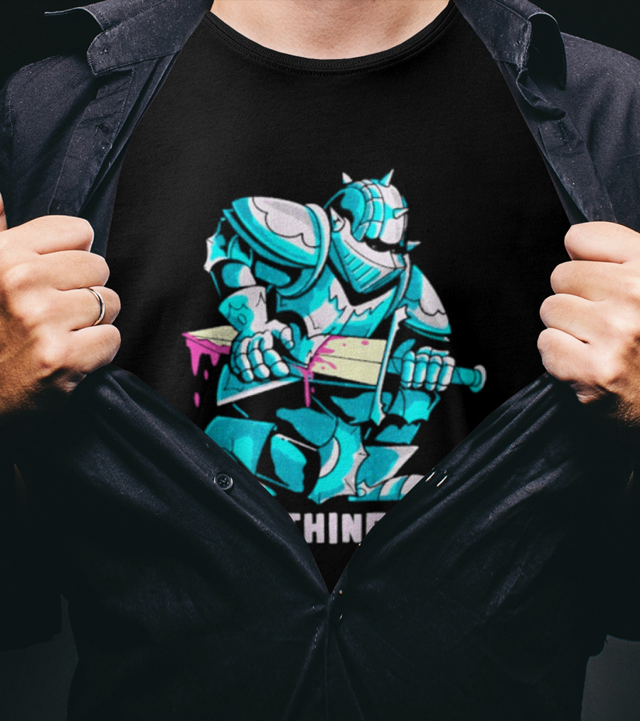 Kill Thine Ego Knight Stoicism Sword Philosophy Armor T-Shirt