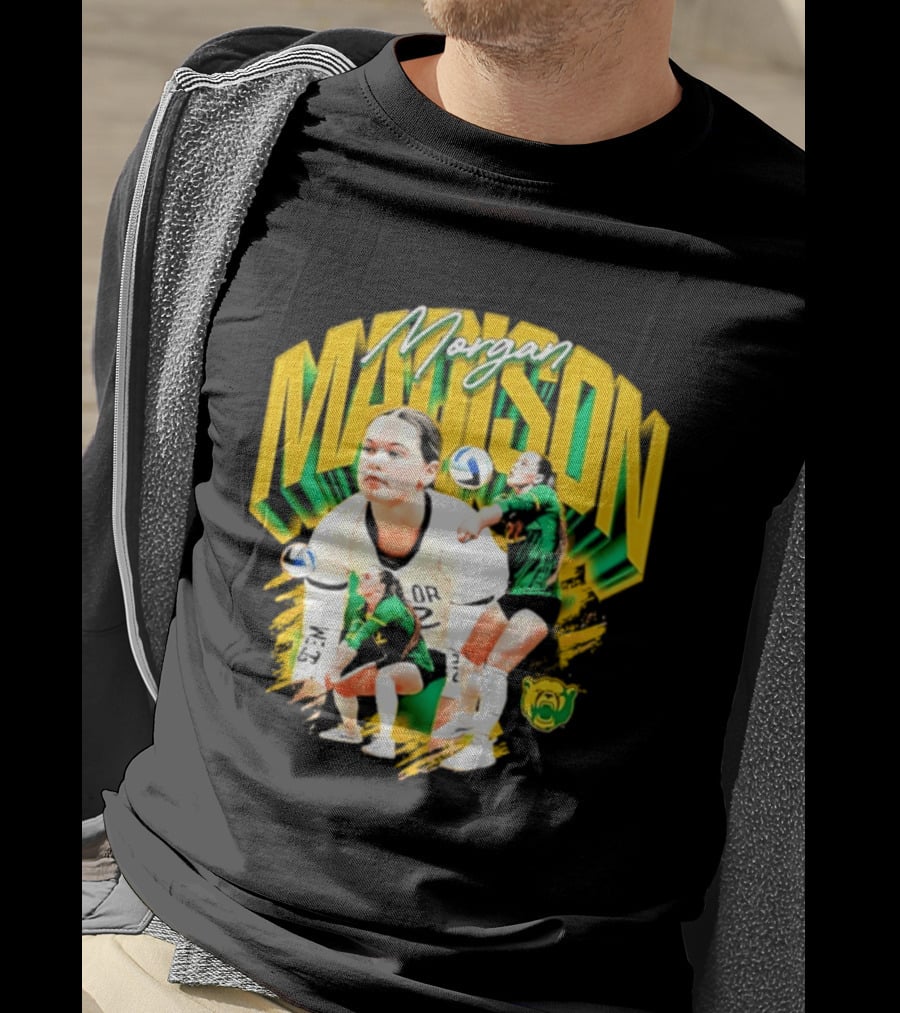 Morgan Madison Baylor Bears Volleyball NCAA Player Action And Team Spirit T-Shirt